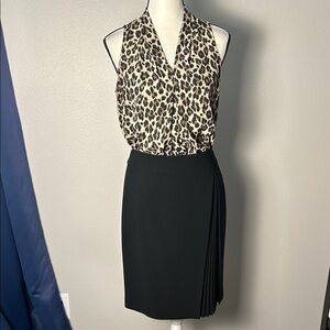 Leopard Print Sleeveless Top